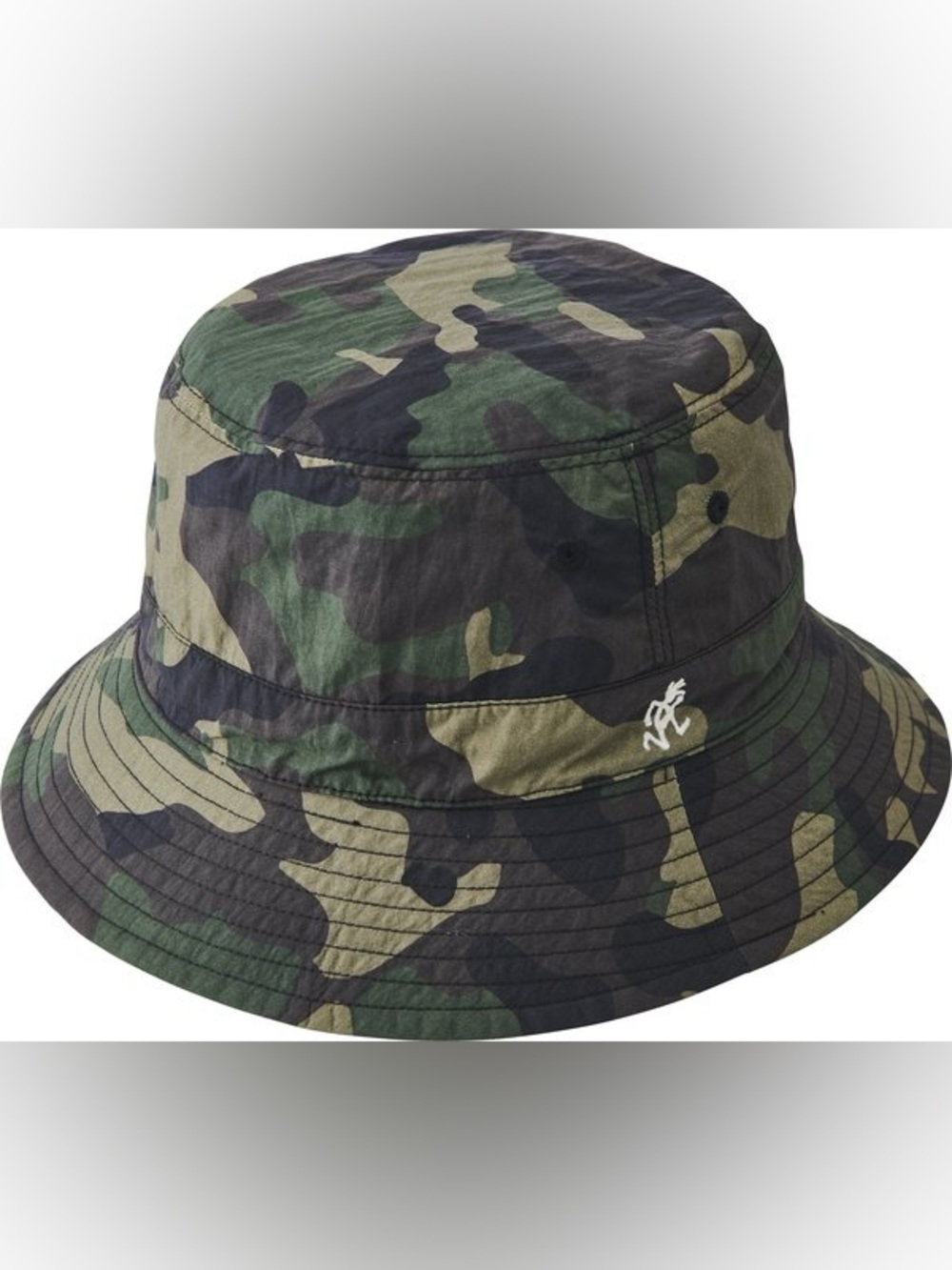 Gramicci Shell Reversible Bucket Hat Camo Black